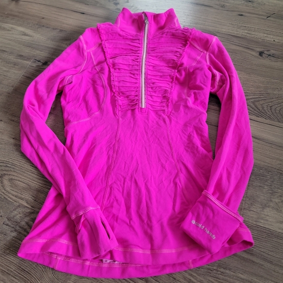 lululemon athletica Tops - Lululemon Run your heart out Pullover size 6